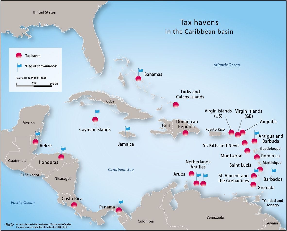 Colombia Identifies Tax Havens | Tax haven, Caicos islands, Caribbean