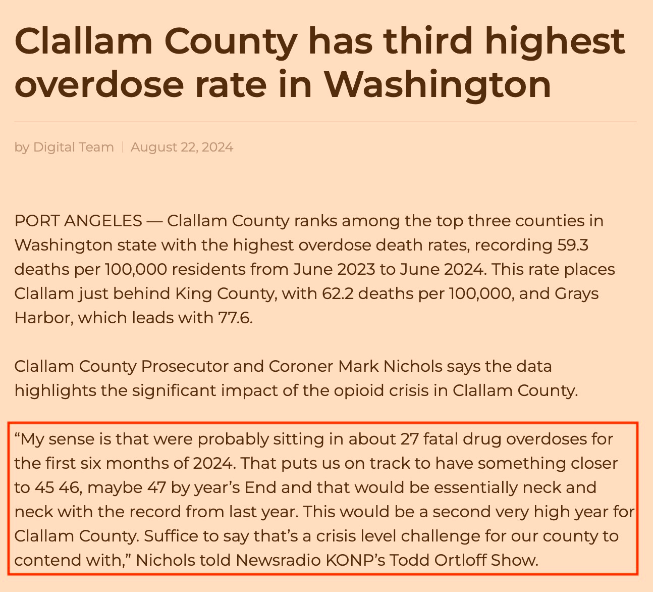 A screenshot of a news article

Description automatically generated