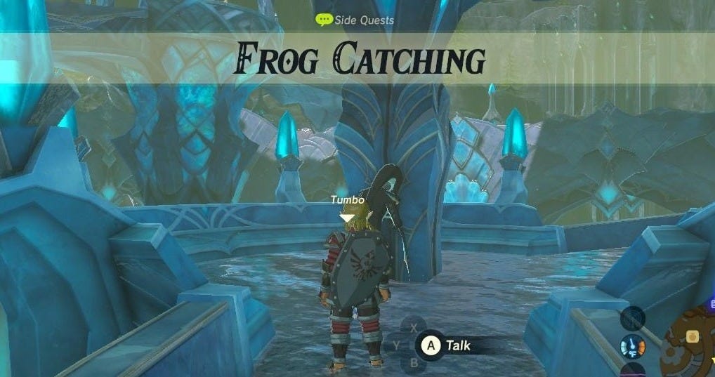Frog Catching - Lanayru Region - Side Quests | The Legend of Zelda: Breath  of the Wild | Gamer Guides®