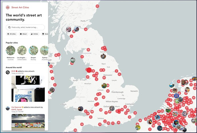 Why Street Art Cities only works with local hunters (and not as an open platform)!