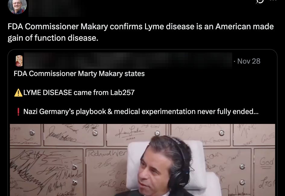 Commissioner Makary Brings the Quackery