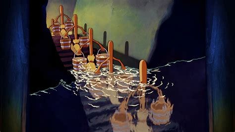 Sorcerer's Apprentice Fantasia Brooms at Linda Lampkin blog