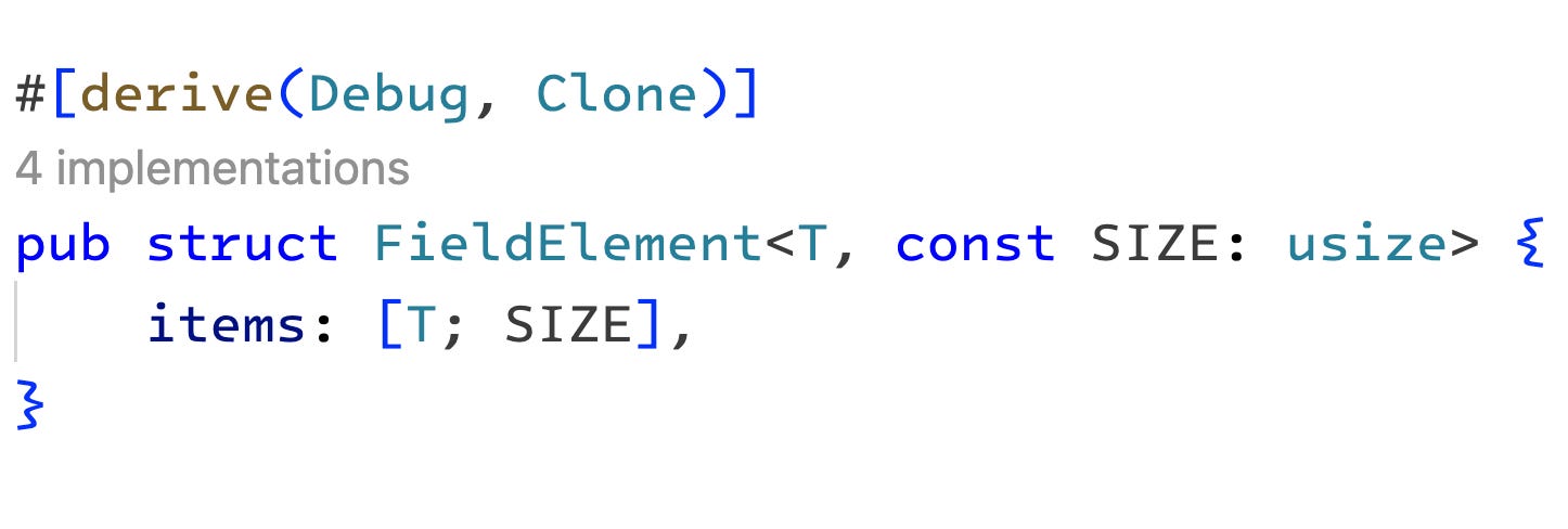 field struct
