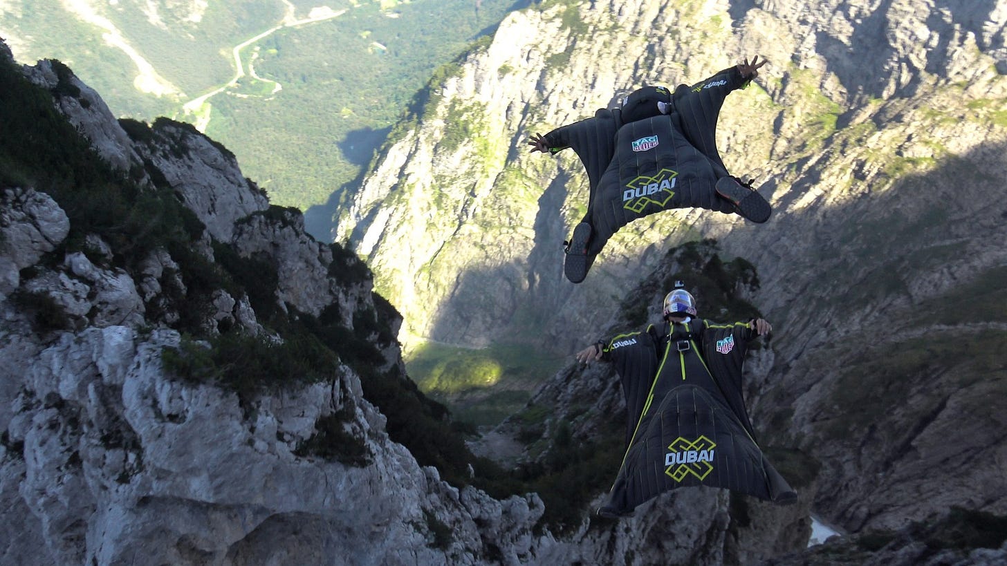 Freestyle Wingsuit Flying Above the Dolomites | Soul Flyers