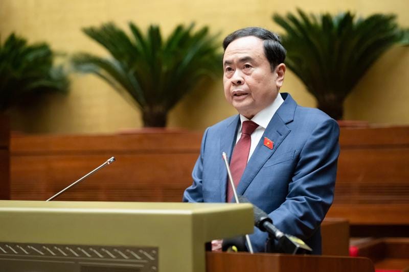 Chủ tịch Quốc hội Trần Thanh Mẫn phát biểu khai mạc Kỳ họp bất thường lần thứ 9, Quốc hội khóa XV - Ảnh: Quochoi.vn Chủ tịch Quốc hội Trần Thanh Mẫn phát biểu khai mạc Kỳ họp bất thường lần thứ 9, Quốc hội khóa XV - Ảnh: Quochoi.vn