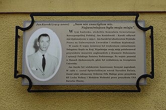 File:Tablica upamiętniająca Jana Karskiego. Dawny konsulat RP, ul. Konsularna 1 Opole.jpg File:Tablica upamiętniająca Jana Karskiego. Dawny konsulat RP, ul. Konsularna 1 Opole.jpg