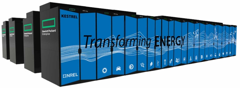 A row of blue servers

Description automatically generated