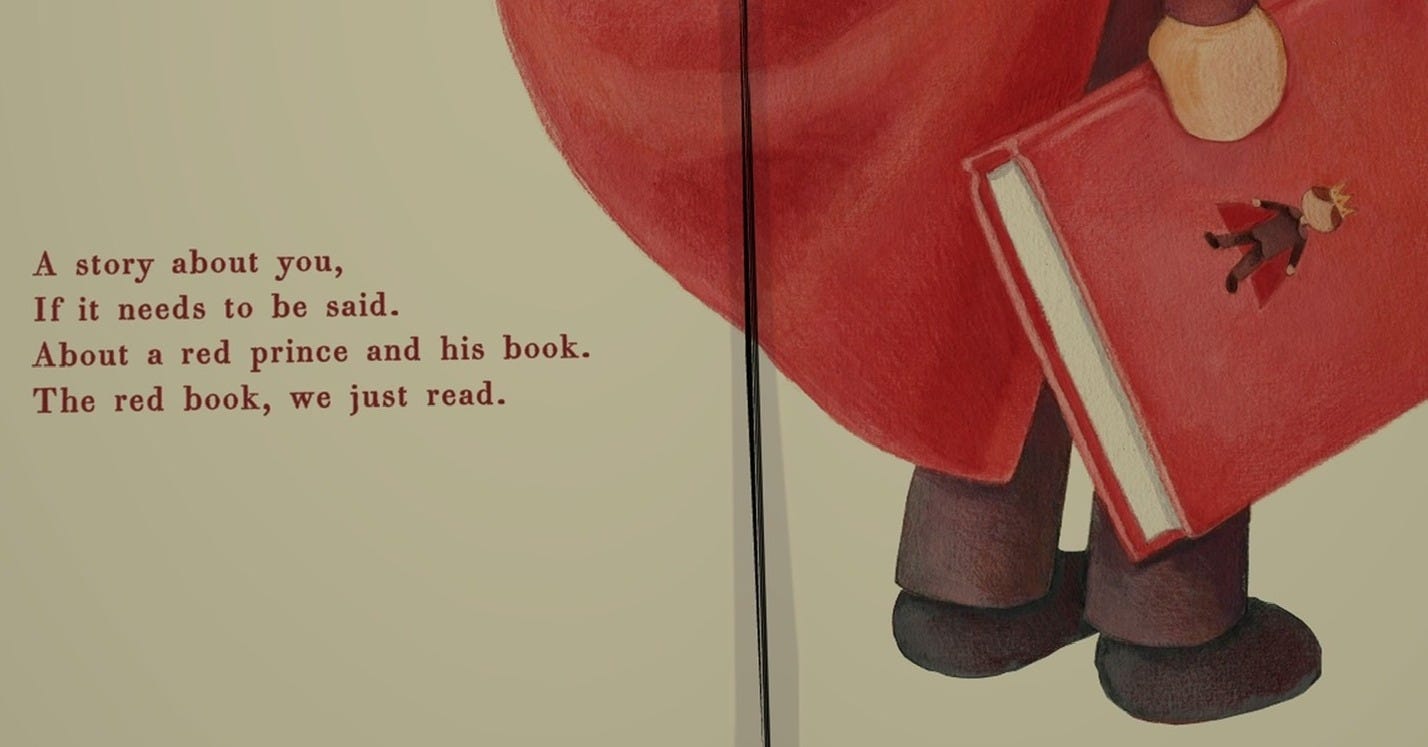 Blue Prince, Red Prince Book