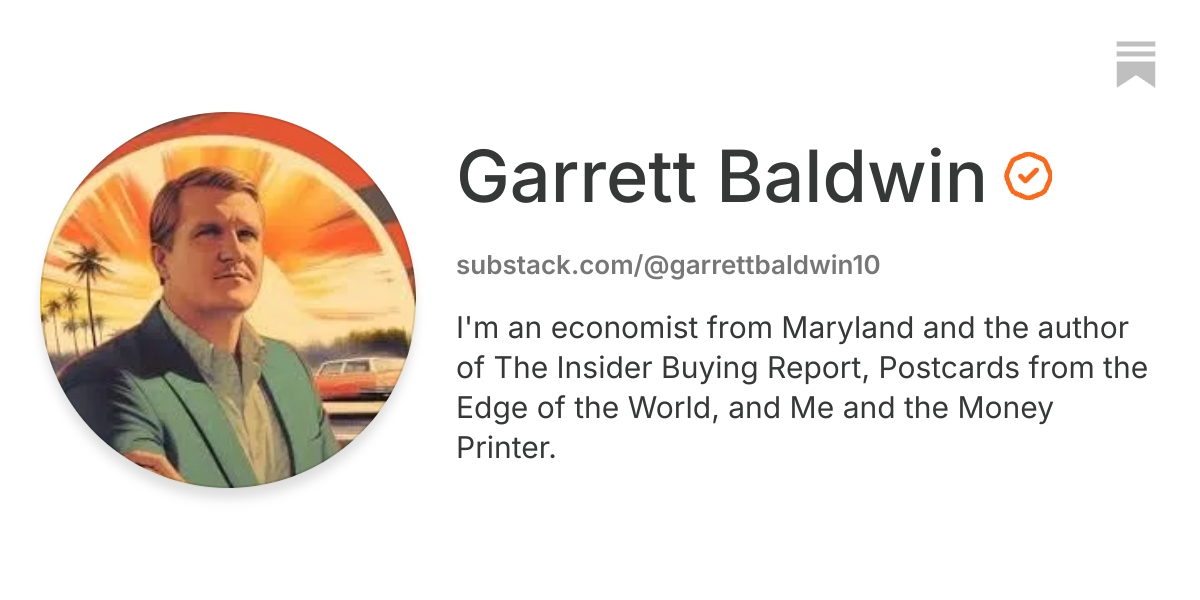 Garrett Baldwin | Substack