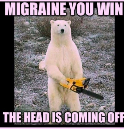 20 Witty Migraine Memes To Make You Feel A Lot Better - SayingImages.com 20 Witty Migraine Memes To Make You Feel A Lot Better - SayingImages.com
