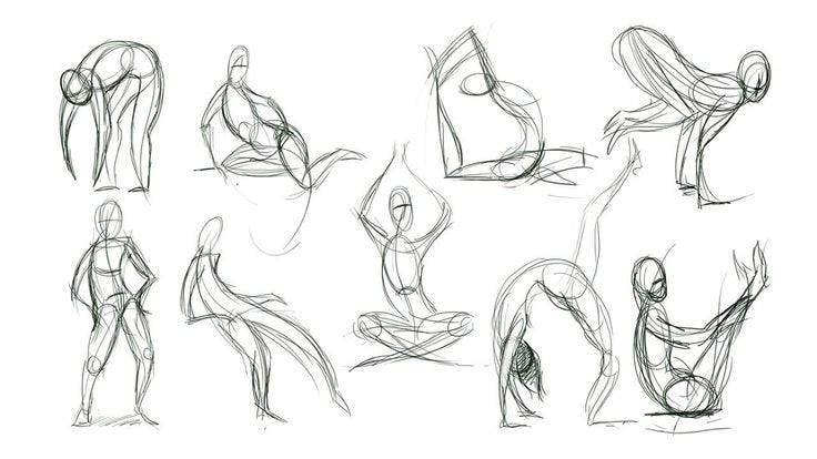 Create Dynamic Poses Using Gesture Drawing