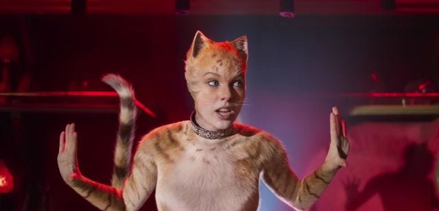 Más imágenes de Taylor Swift como gata en el nuevo tráiler de 'Cats' | Cine  y Televisión | LOS40