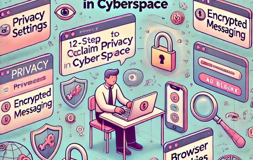 A 12-Step Guide to Reclaim Your Privacy in Cyberspace