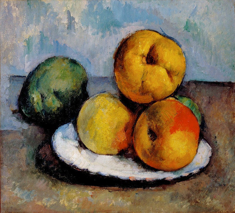Paul Cézanne | Still Life with Quince, Apples, and Pears (ca. 1885-87) |  Artsy