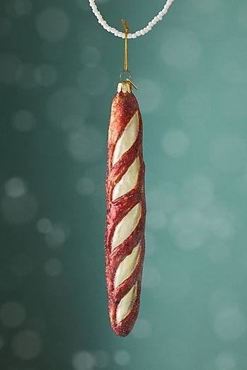 French Baguette Ornament