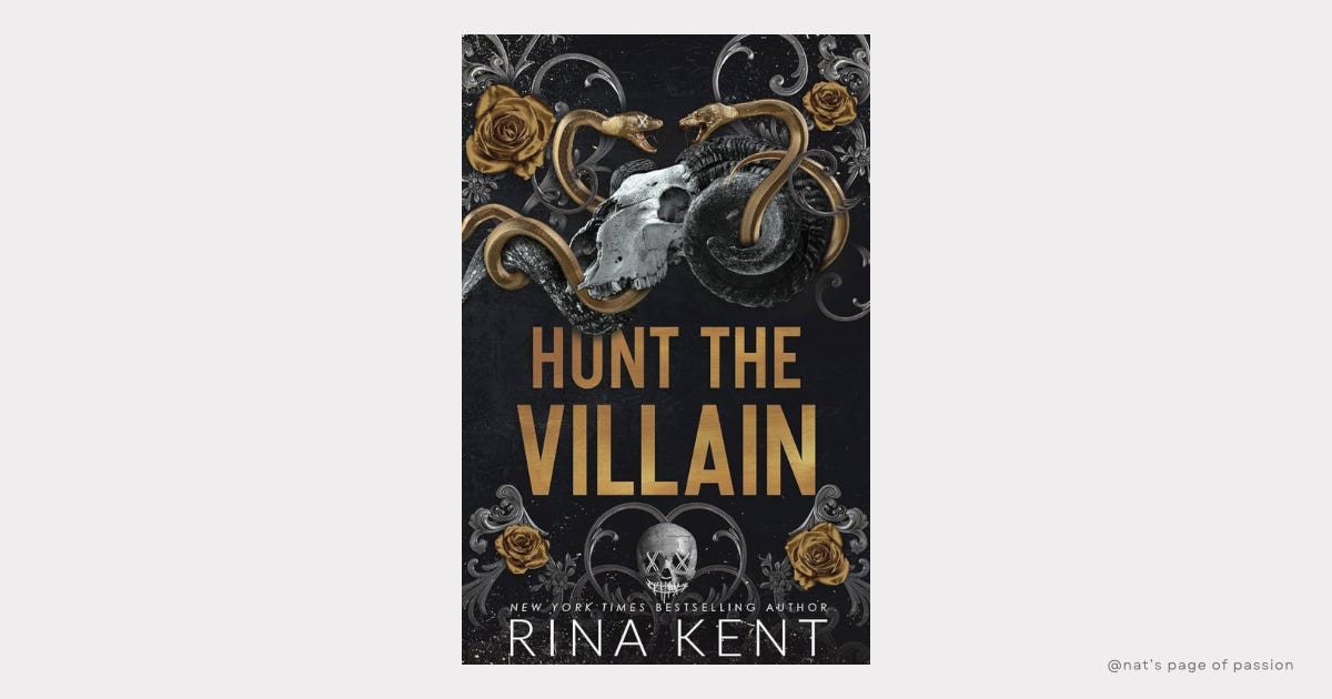 Book Review: Hunt the Villain by Rina Kent