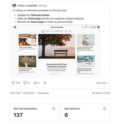 Notes Substack Audit 