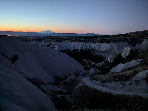 A very early start to the day
