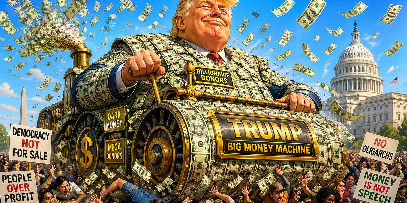 Trump’s Morbidly Rich Machine Is Crushing Democracy