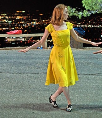 Iconic Yellow Dresses In TV & Film - by Kaeleen Stone