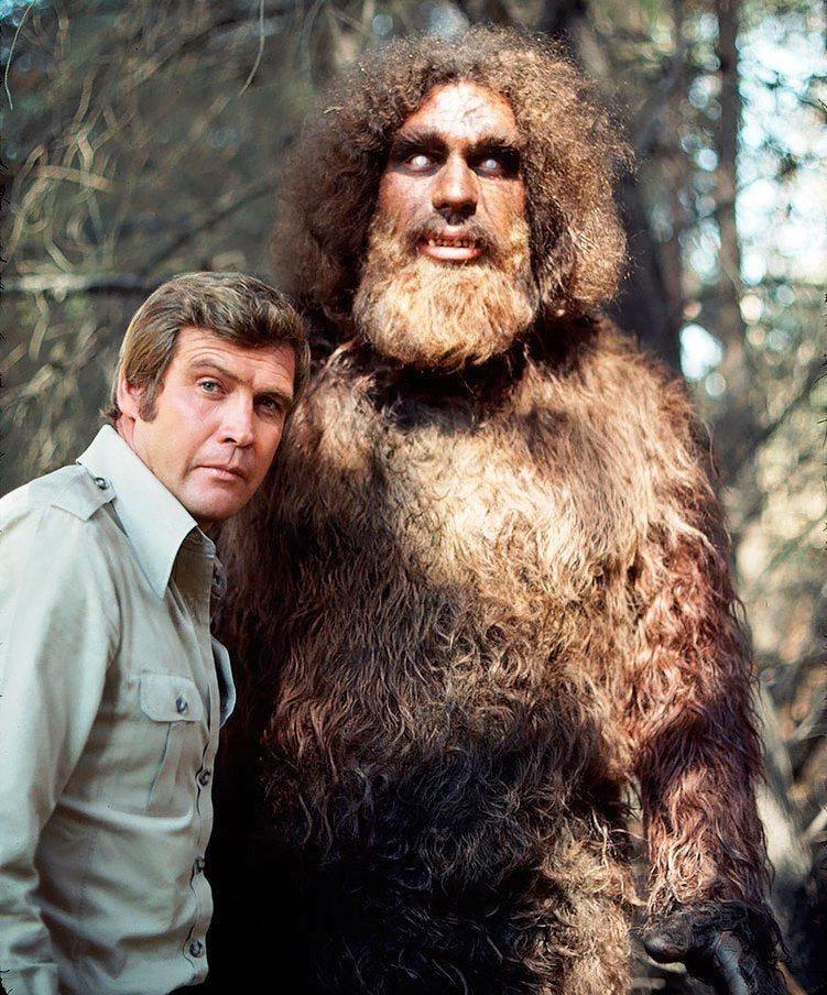 Steve Austin and Bigfoot 1977 : r/OldSchoolCool