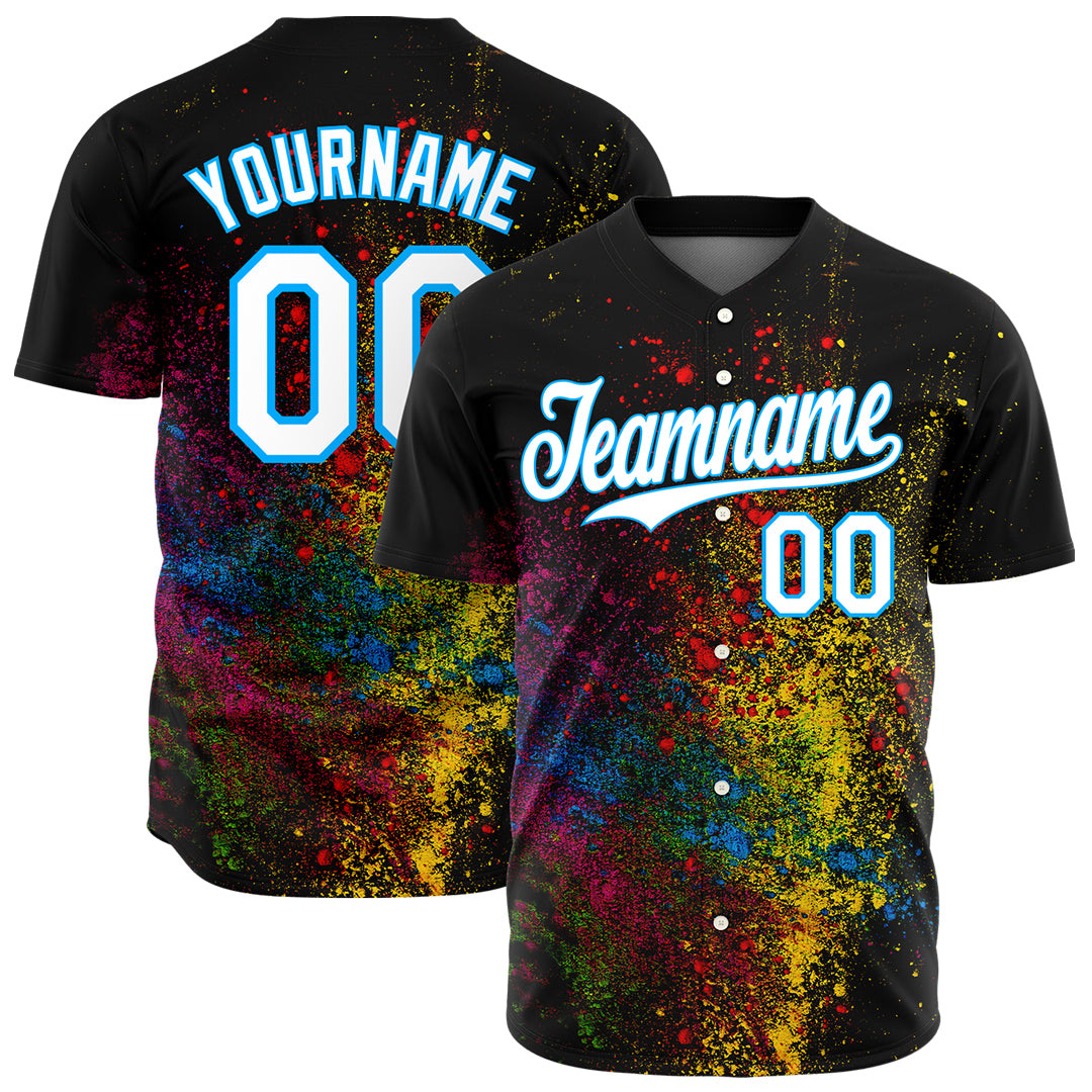 Custom Graffiti Pattern Baseball Jersey Full Button Down Fans Special Edition Authentic Casual Pop Neck Shirt Custom Graffiti Pattern Baseball Jersey Full Button Down Fans Special Edition Authentic Casual Pop Neck Shirt