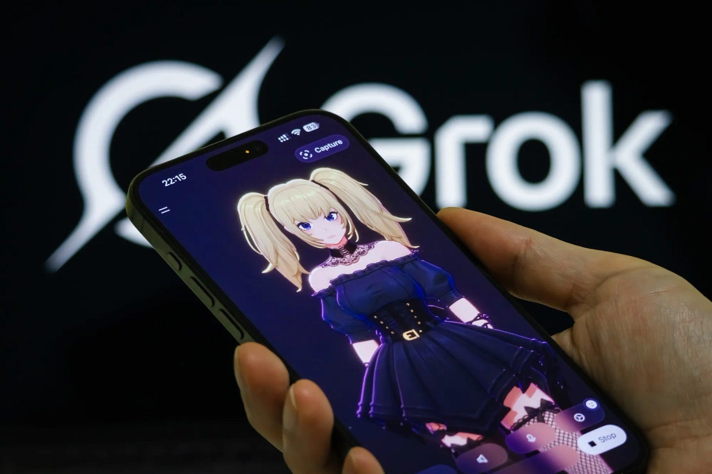 Ani, a virtual anime-style assistant character featured in the Grok 4 AI chatbot.