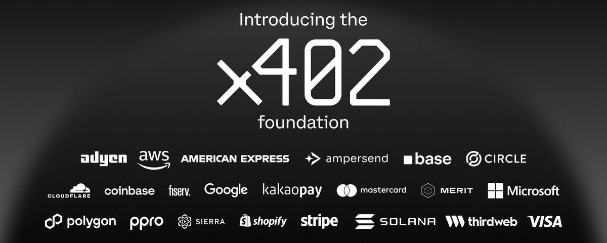 The x402 foundation launched on 4/02 by the way.