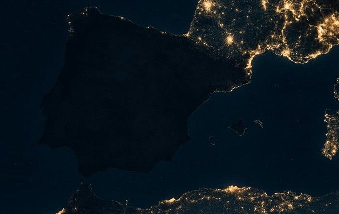 Ιβηρική συσκότιση ψεύτικη ευρεία