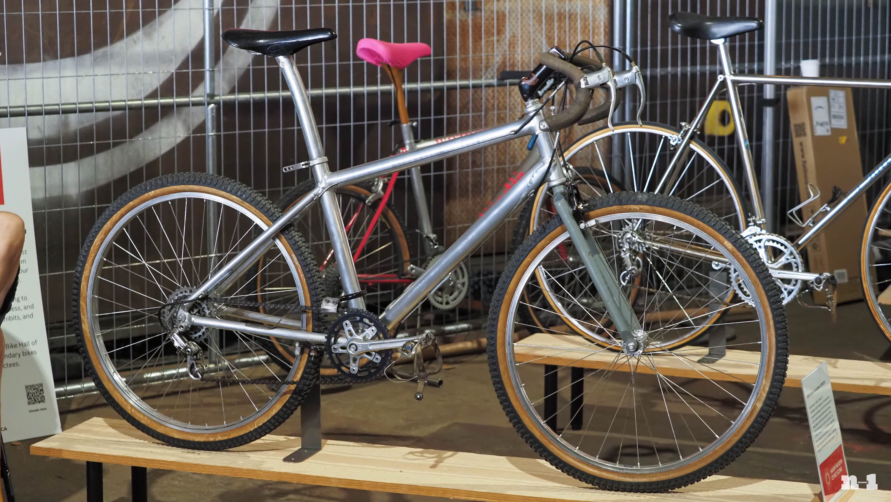 Charlie Cunningham drop-bar mountain bike