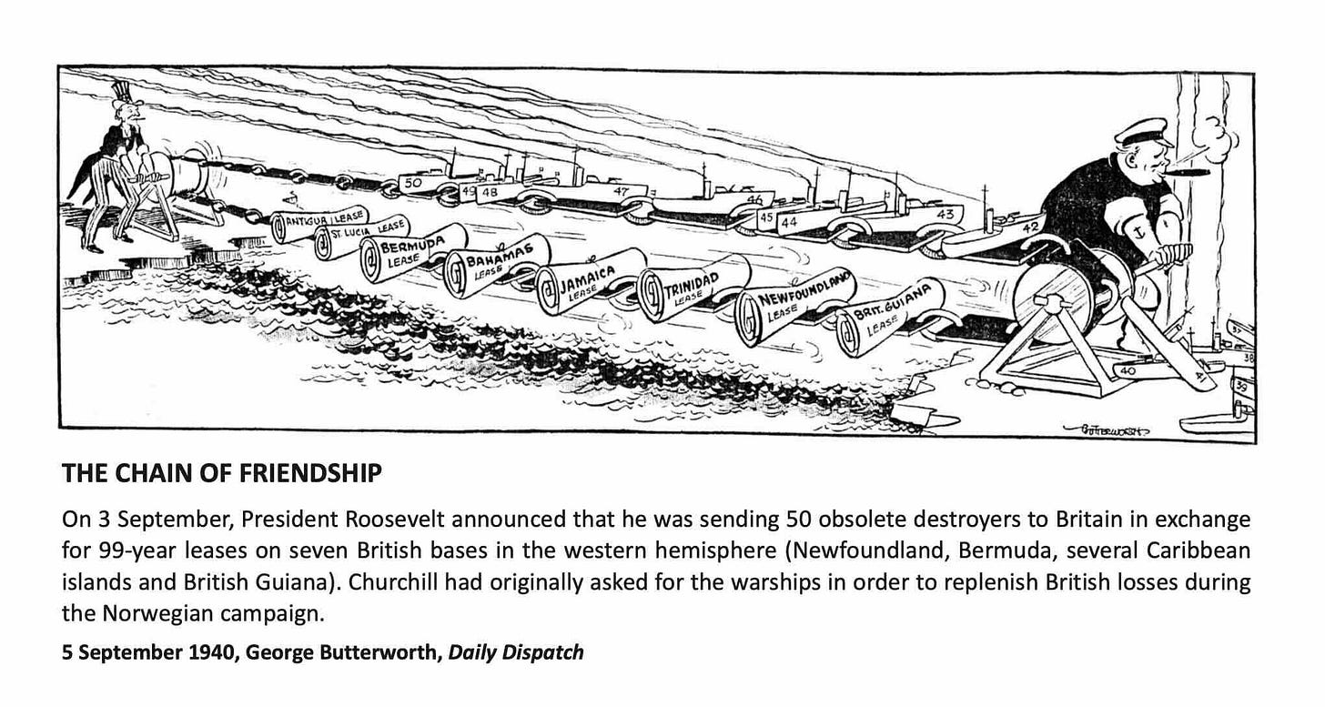'The Second World War in Cartoons' - by Martin Cherrett