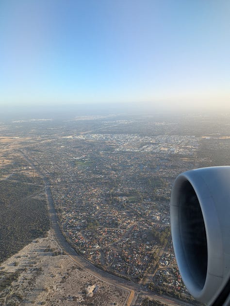 Qatar Business Class flight