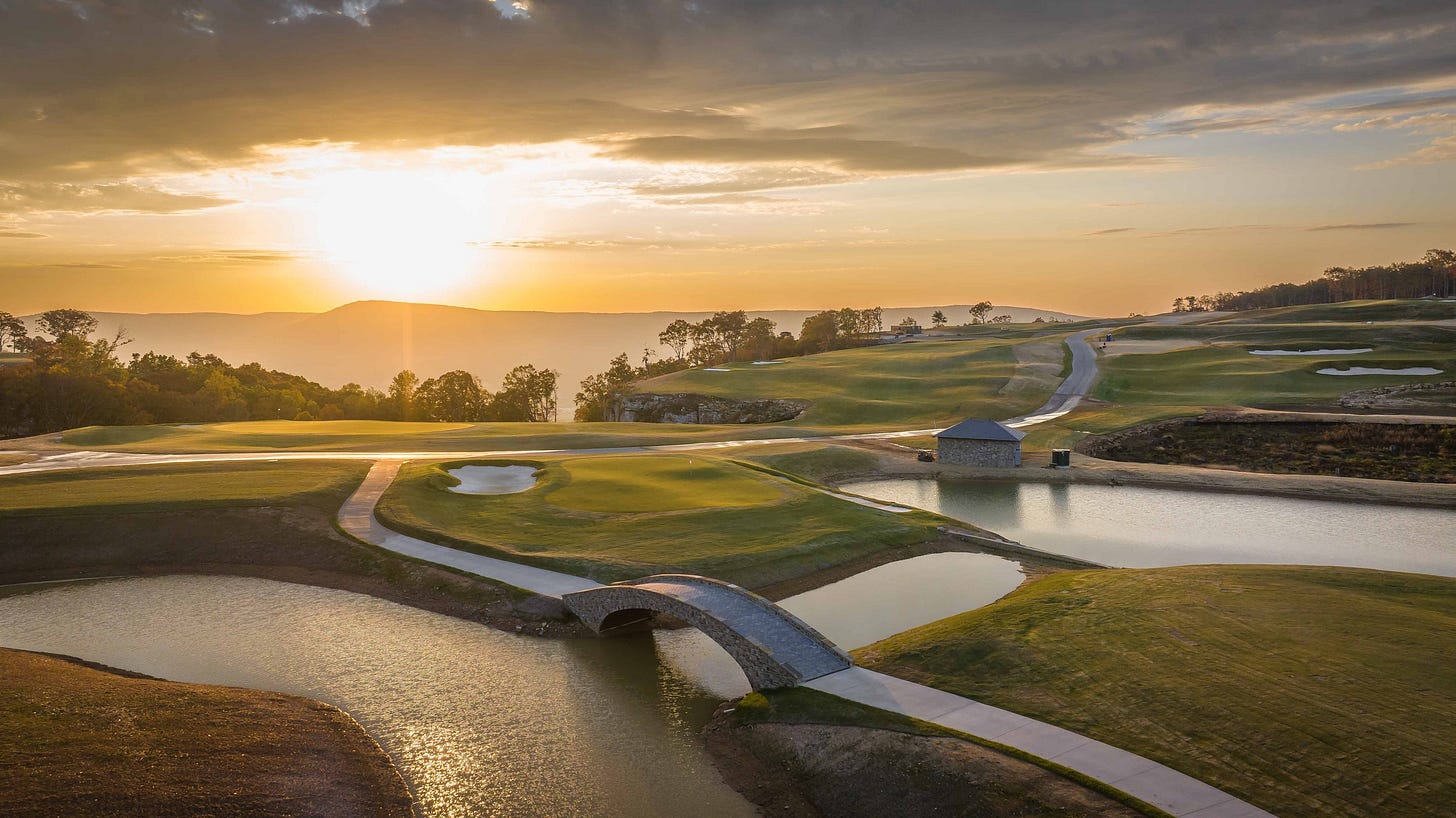 GOLF ABOVE THE CLOUDS — THE MCLEMORE RESORT ON LOOKOUT MOUNTAIN, GEORGIA