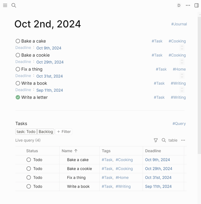 r/logseq - Is there a better way to do this? r/logseq - Is there a better way to do this?