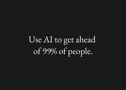 Use AI Like This & You'll Improve Your Life 10x Faster (Than Anyone)