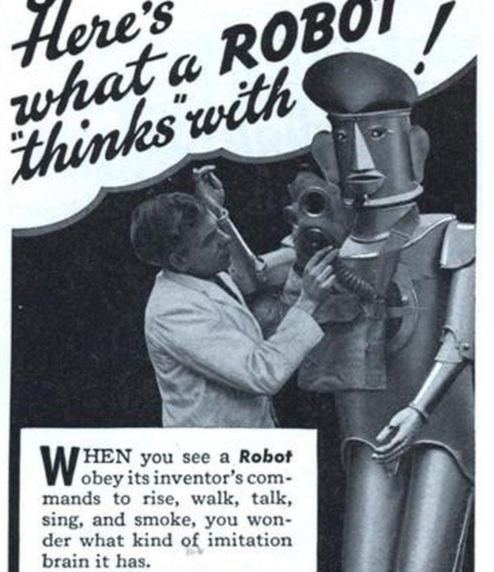 What happened to Robert the smoking robot? - BBC News
