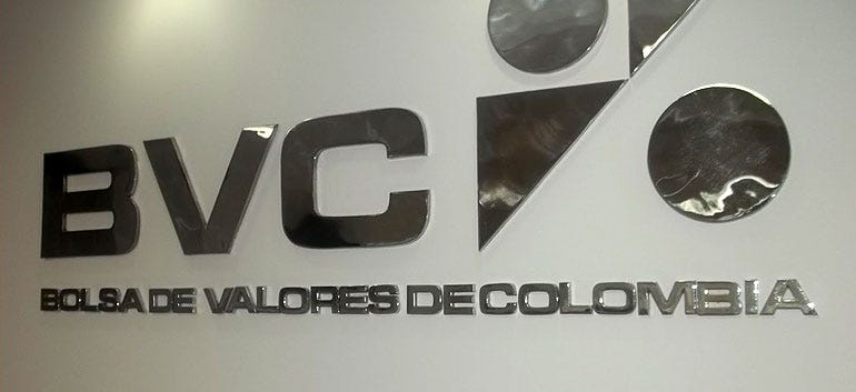Colombia's stock exchange second-best loser of Latin America