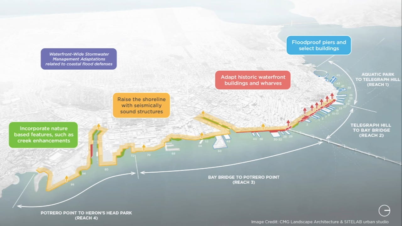 The U.S. Army Corps of Engineers released a draft plan for a major project that could change the entire Embarcadero.