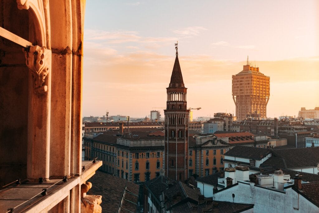View from Duomo Milano <span>Photo by <a href="https://unsplash.com/@mettrm?utm_source=unsplash&utm_medium=referral&utm_content=creditCopyText">Matteo Raimondi</a> on <a href="https://unsplash.com/?utm_source=unsplash&utm_medium=referral&utm_content=creditCopyText">Unsplash</a></span> View from Duomo Milano <span>Photo by <a href="https://unsplash.com/@mettrm?utm_source=unsplash&utm_medium=referral&utm_content=creditCopyText">Matteo Raimondi</a> on <a href="https://unsplash.com/?utm_source=unsplash&utm_medium=referral&utm_content=creditCopyText">Unsplash</a></span>