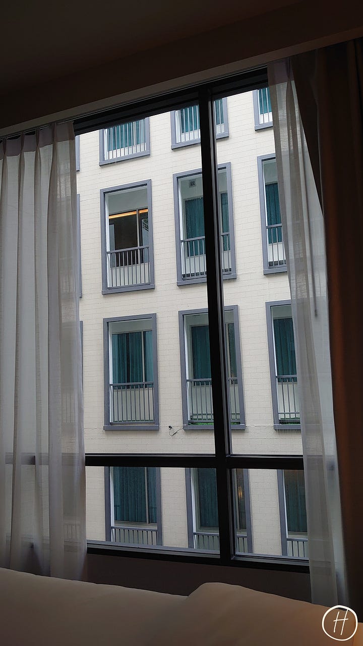 View from Deluxe room