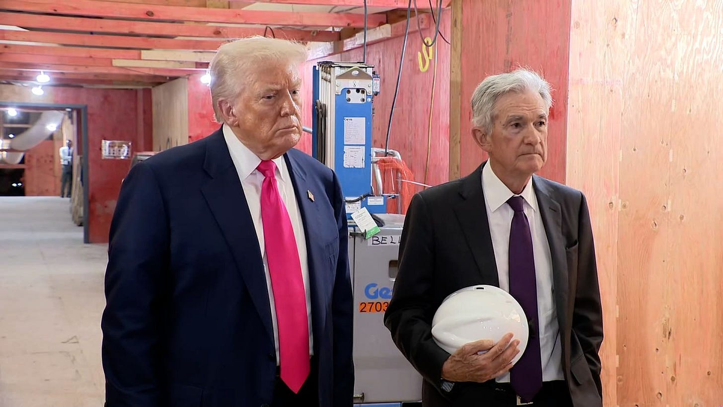 'It's not new': Jerome Powell corrects Trump over building plan