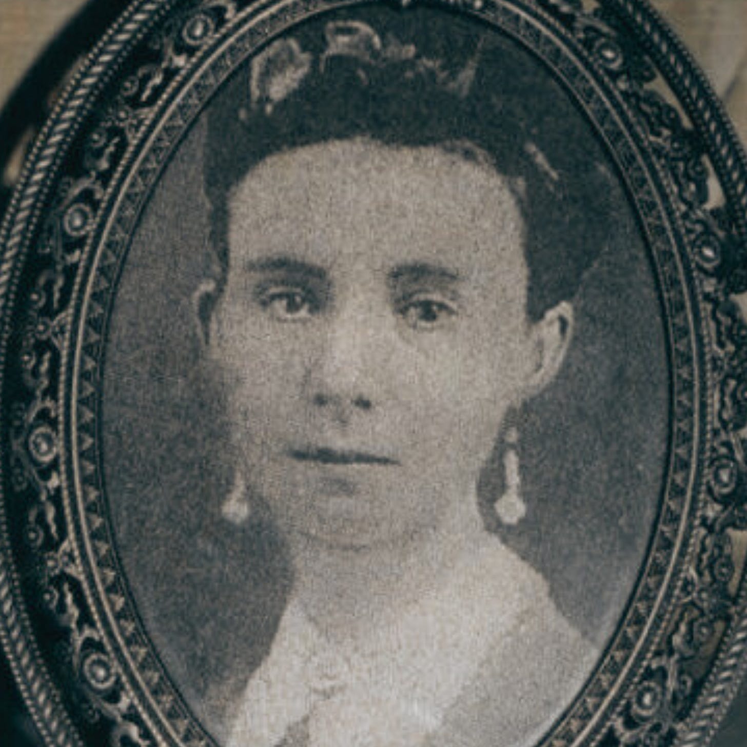 Photo of Doc's cousin, Mattie.