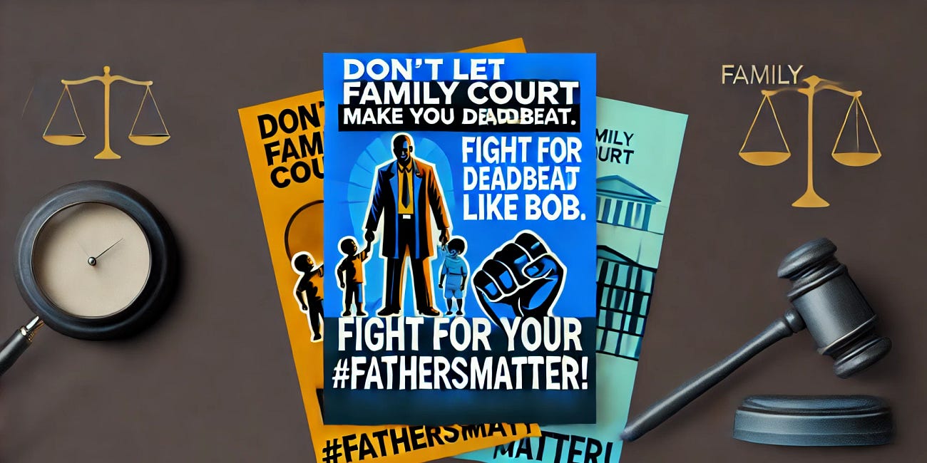 Don't Let Family Court Make You a Deadbeat Like Bob. 