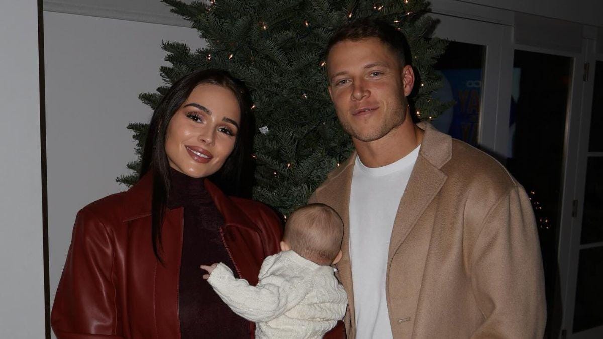 Image of Christian McCaffrey and Olivia Culpo tied the knot in June 2024. Image of Christian McCaffrey and Olivia Culpo tied the knot in June 2024.