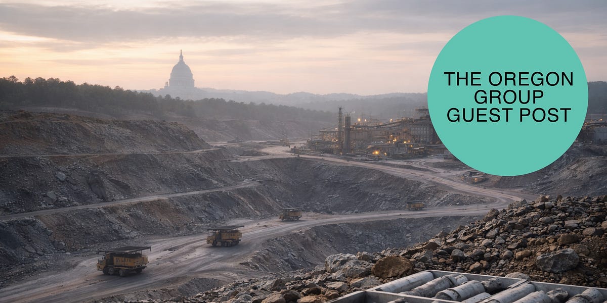 The United States quietly built a minerals Sovereign Wealth fund