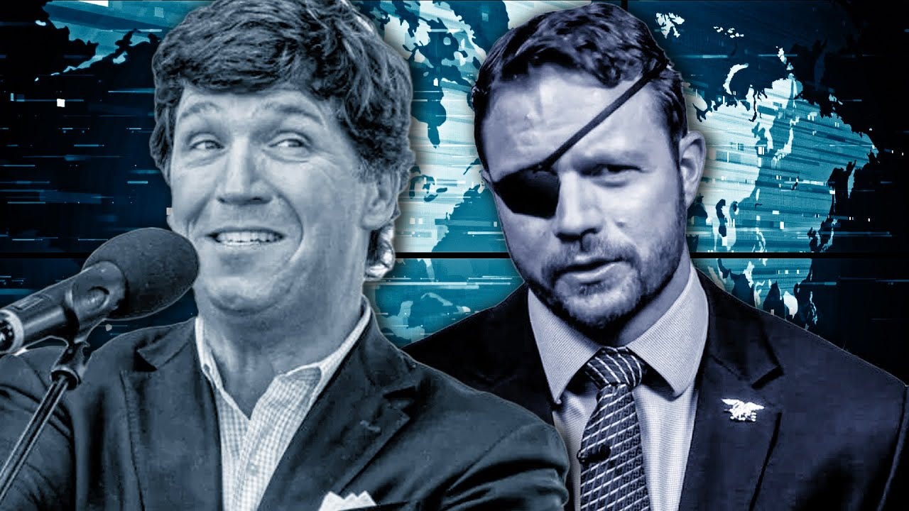 Tucker Carlson Slams Dan Crenshaw As 'Eyepatch McCain' - YouTube