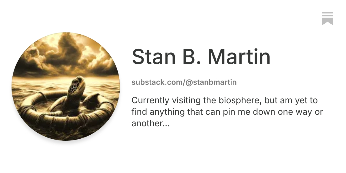 Stan B. Martin | Substack