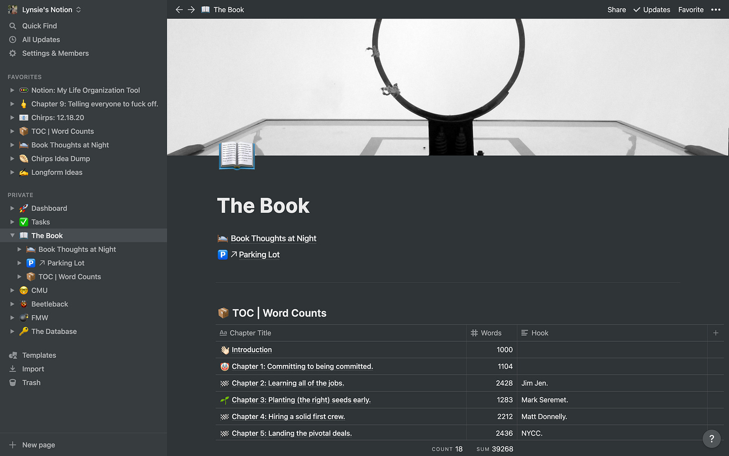 Notion: My Life Organization Tool