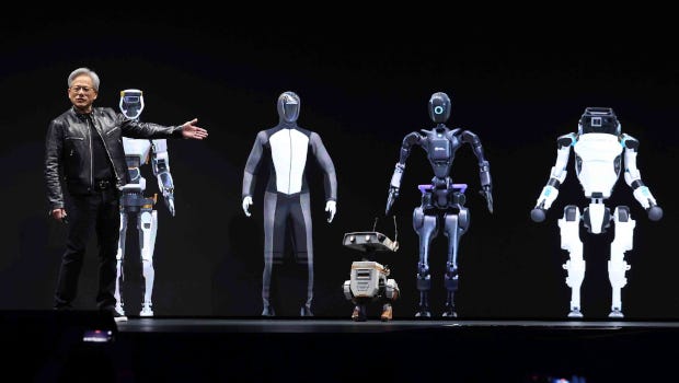 Nvidia launches new powerful robot chip Jetson AGX Thor - TechCentral.ie Nvidia launches new powerful robot chip Jetson AGX Thor - TechCentral.ie
