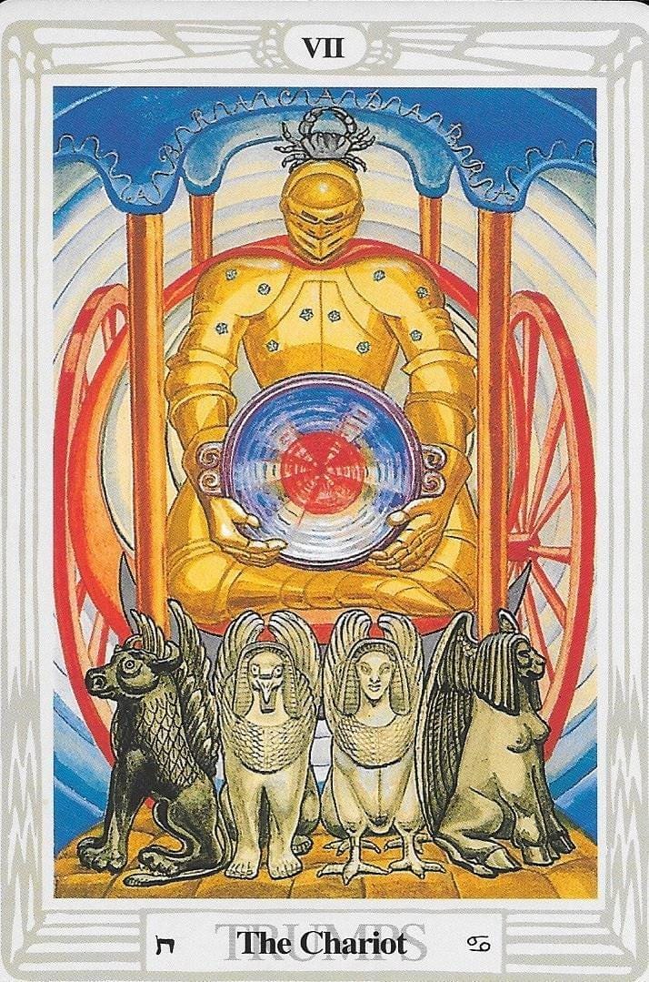 The Tarot of Eli-The Chariot & The Night Sun Tarot- Key...